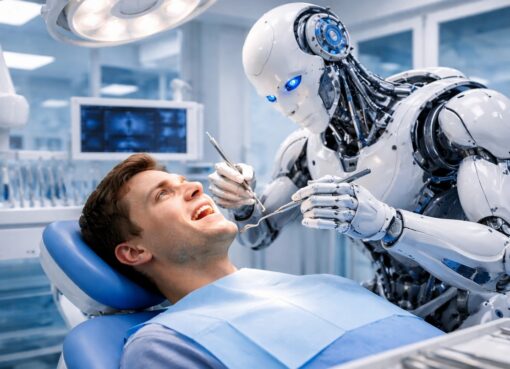 Roboty w gabinetach dentystycznych. Polacy na razie mówią „nie”, ale rewolucja jest nie do zatrzymania